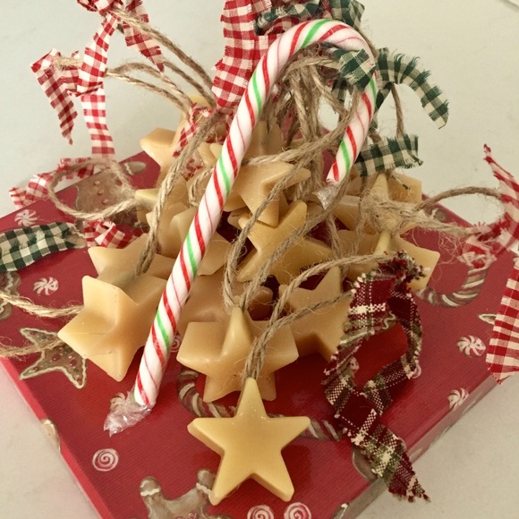18 beeswax star ornaments - Picture 5 of 5